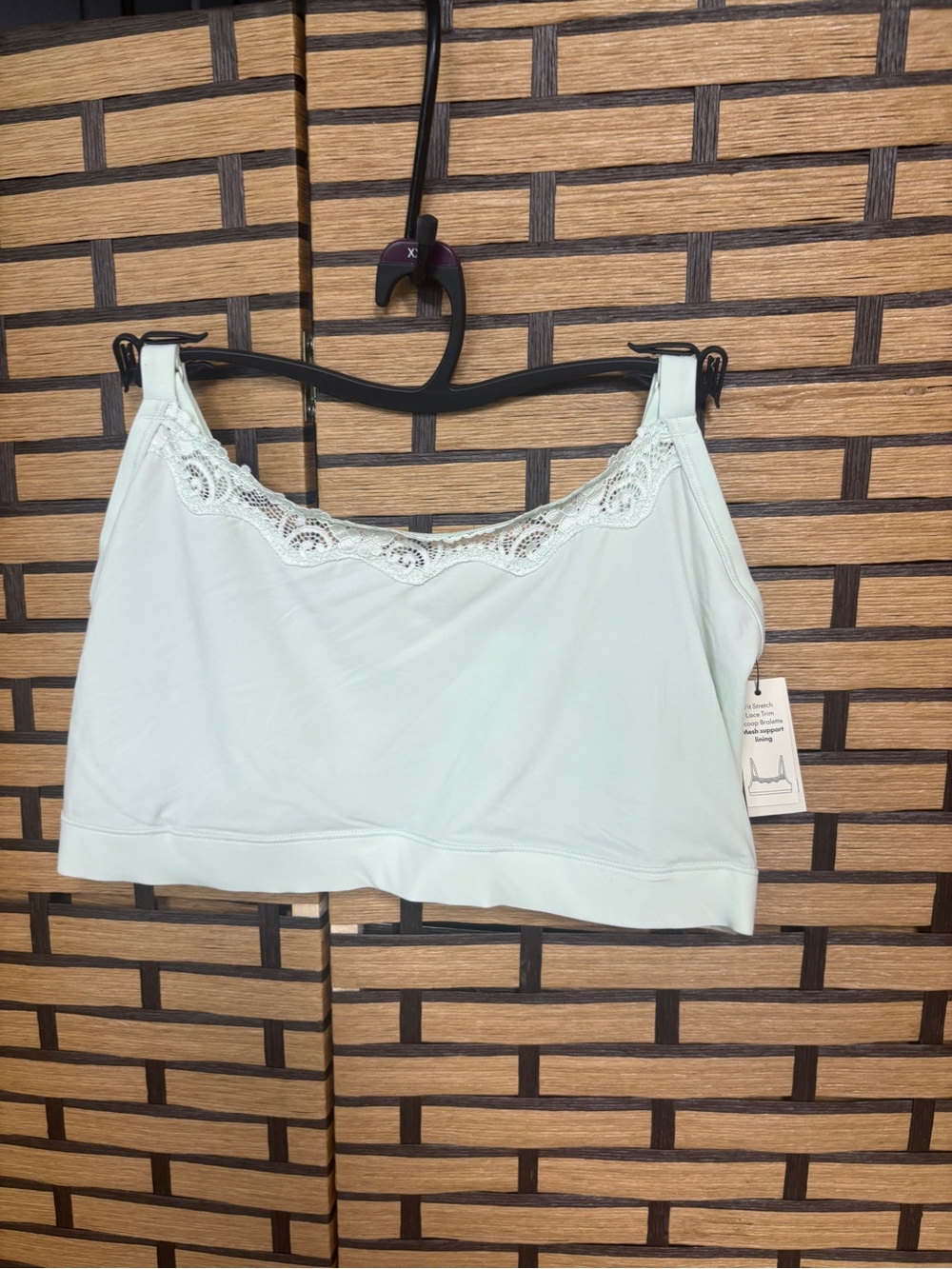 No boundaries mint lace bralette size XXL
